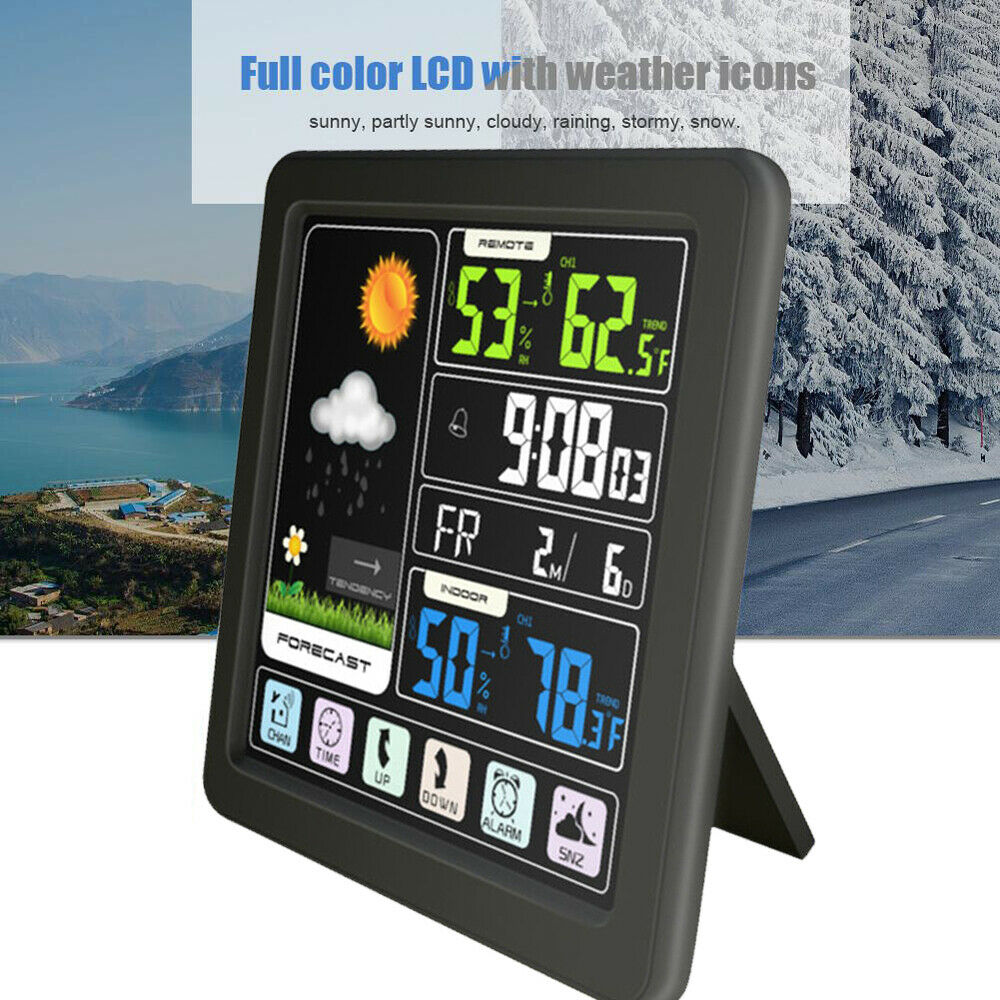 Wireless Weather Station Temperature and Humidity Meter