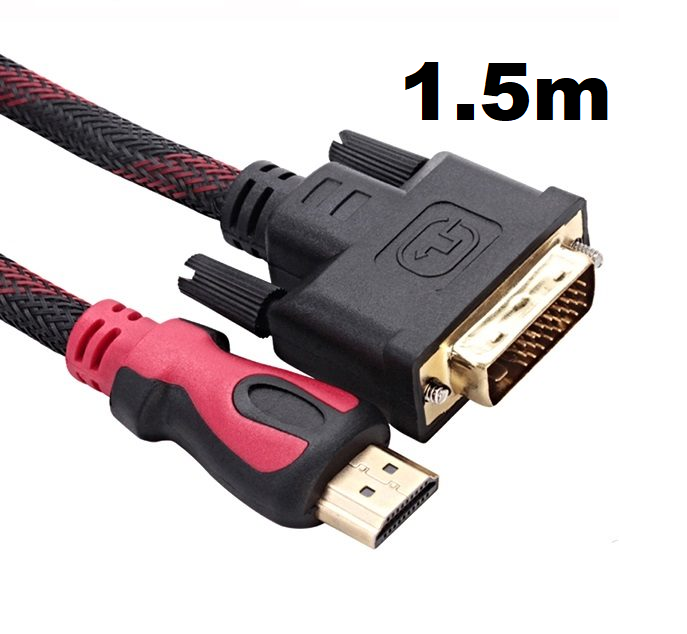 HDMI to DVI Cable for Monitor PC Laptop