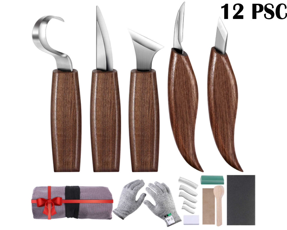 Wood Carving Tools Set 12 in 1