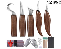 Thumbnail for Wood Carving Tools Set 12 in 1